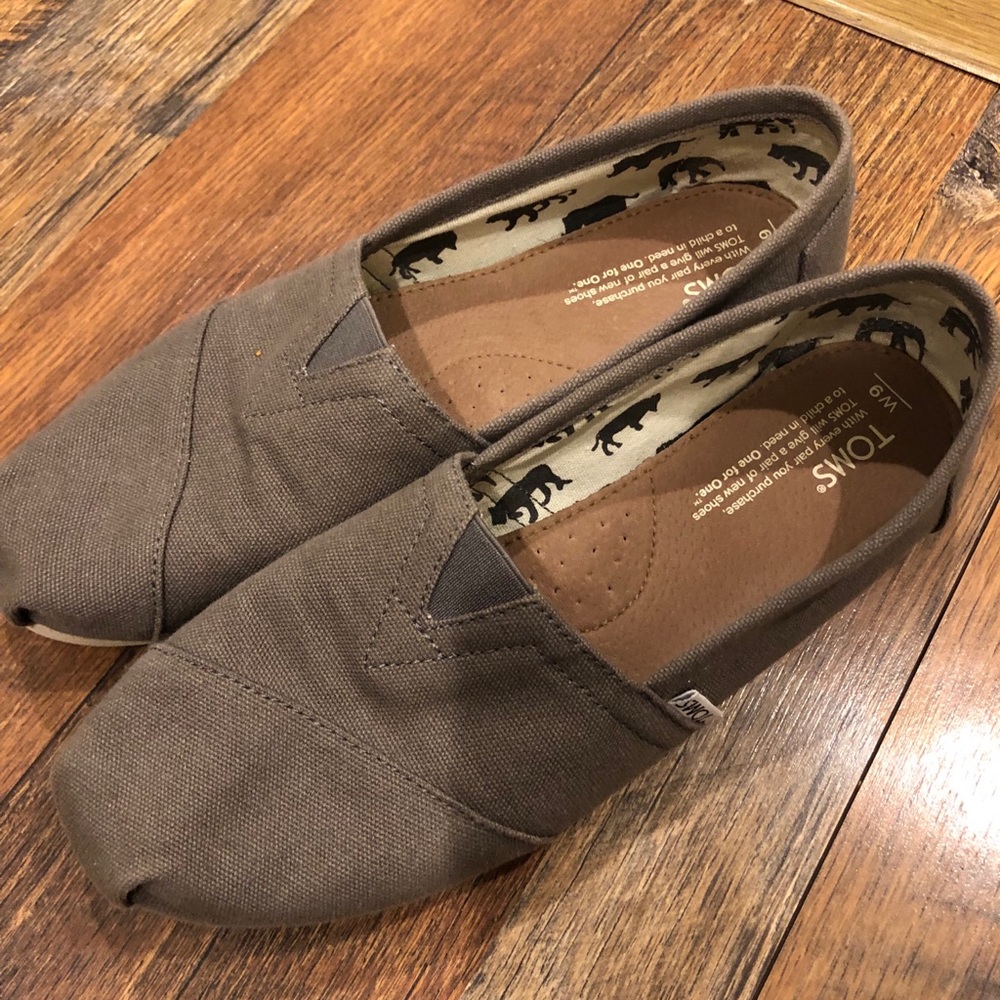 Toms Grey Canvas original